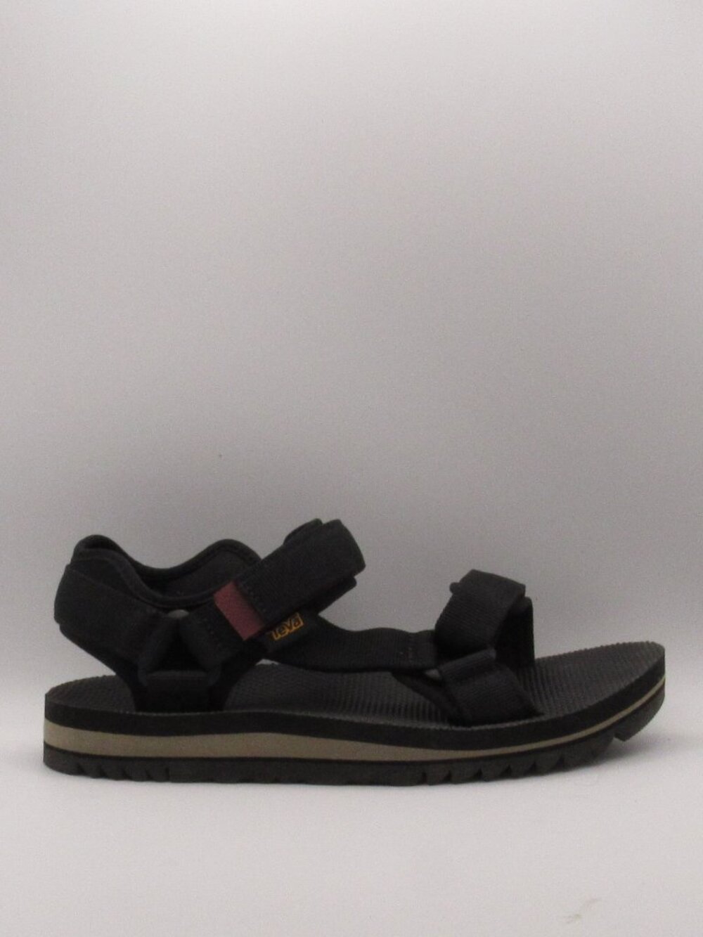 Teva Black & Red Universal Trail Strap Sandals Womens Size 7 1107709 Excel Cond - Picture 5 of 13